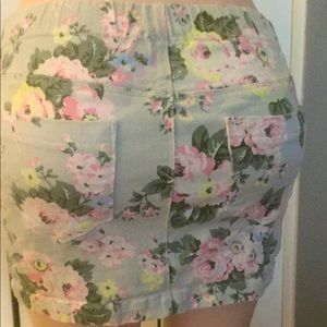 21 DENIM | Size 27 EUR / US 4 | FLORAL MINI SKIRT